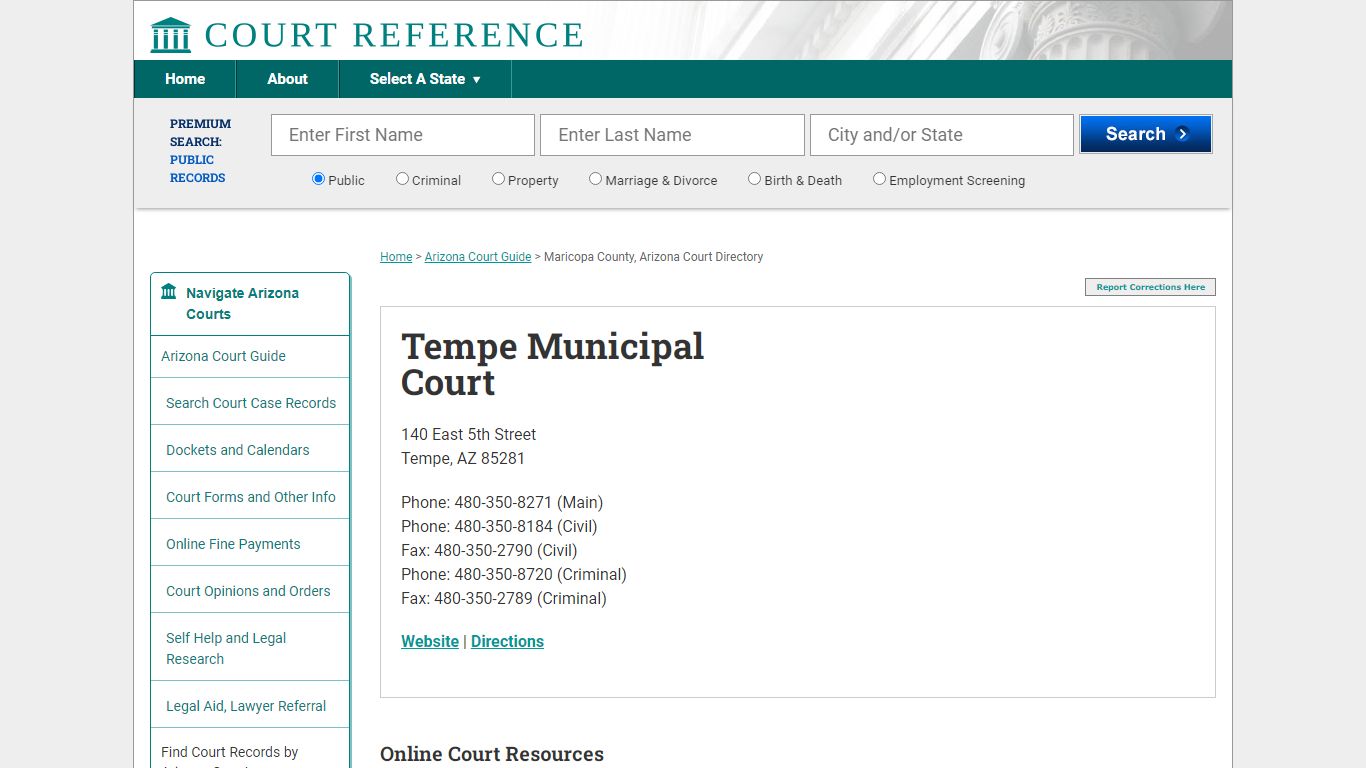 Tempe Municipal Court